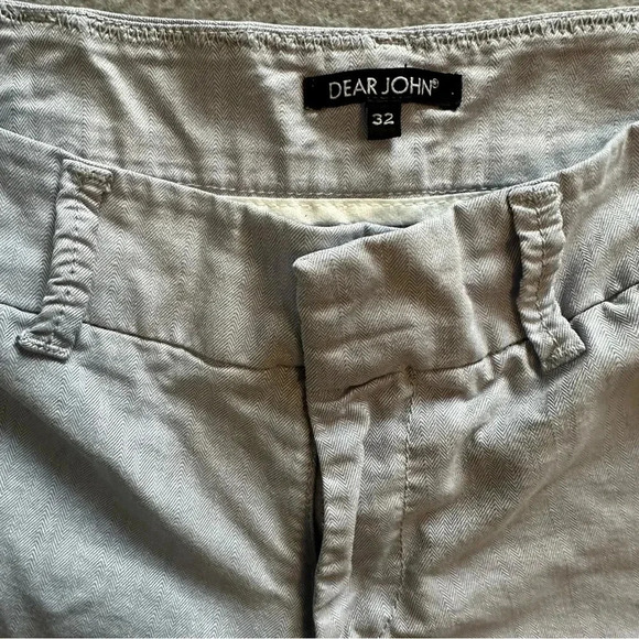 Dear John cuffed shorts blue size 32 - Picture 2 of 8